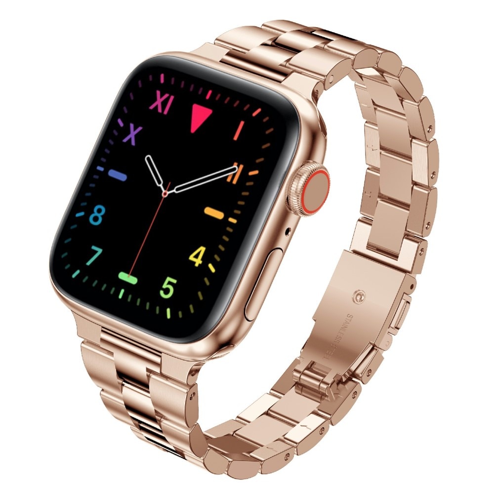 Apple Watch 40mm Slim Armband aus Stahl roségold