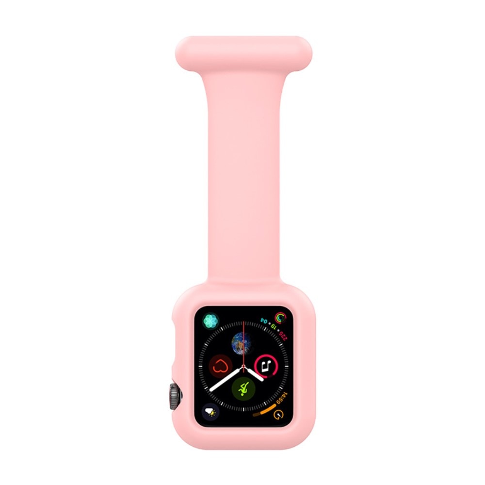 Apple Watch 38mm Gurt mit Hülle für Schwesternuhr rosa