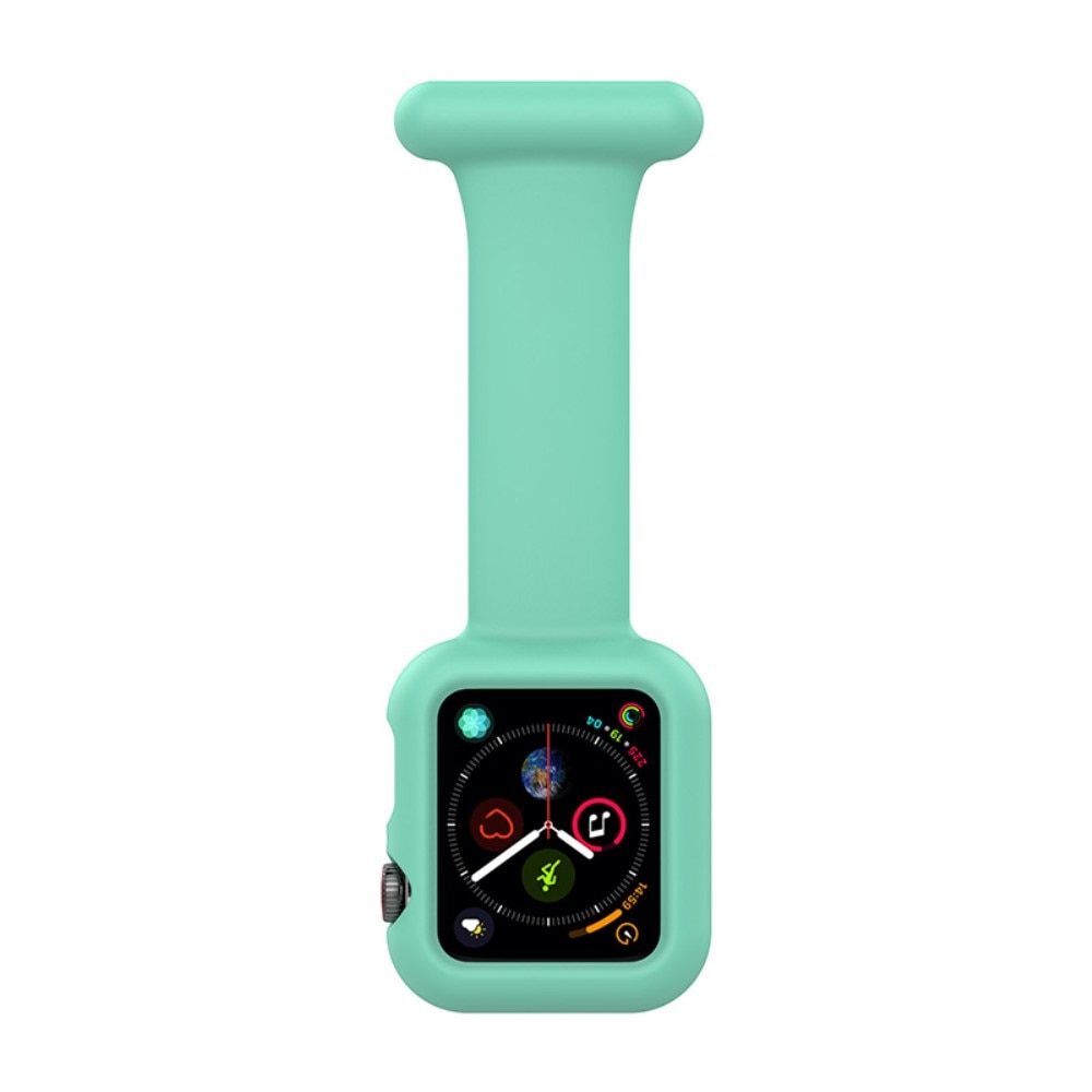 Apple Watch 40mm Gurt mit Hülle für Schwesternuhr grün