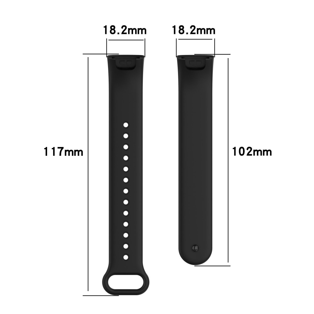 Xiaomi Redmi Smart Band Pro Armband aus Silikon, schwarz