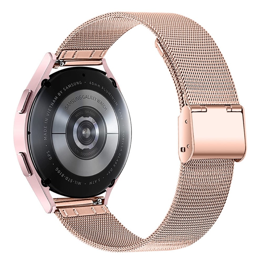 Samsung Galaxy Watch 4 40mm Mesh-Armband rose gold