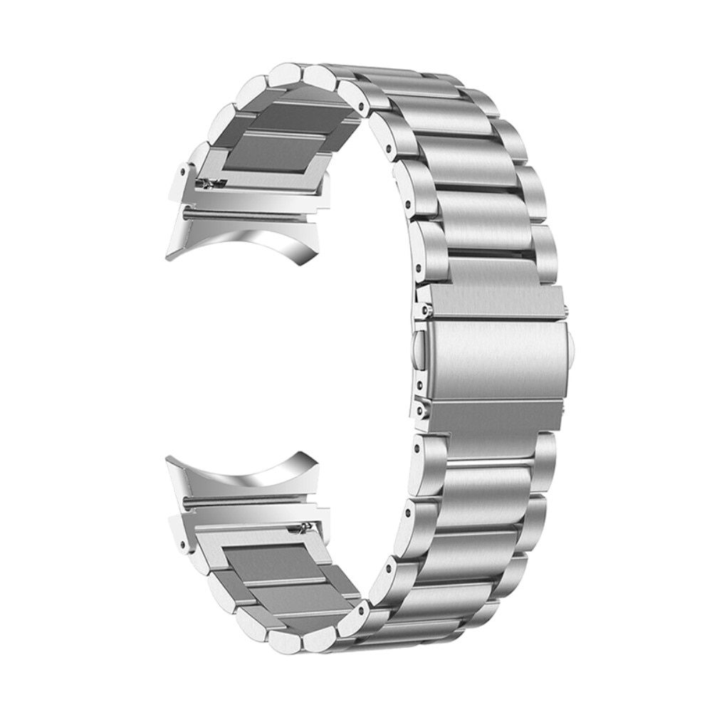 Samsung Galaxy Watch 4 40mm Full Fit Metallarmband Silber