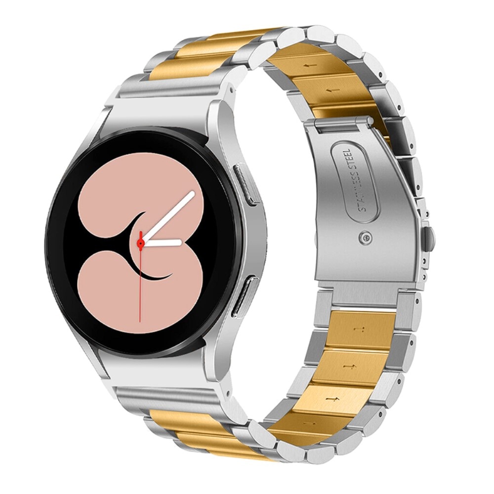 Samsung Galaxy Watch 6 44mm Full Fit Metallarmband silber gold