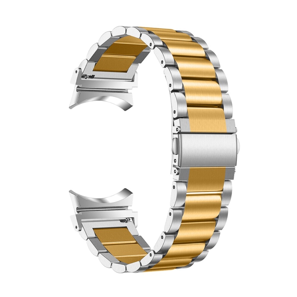 Samsung Galaxy Watch 6 40mm Full Fit Metallarmband, silber/gold