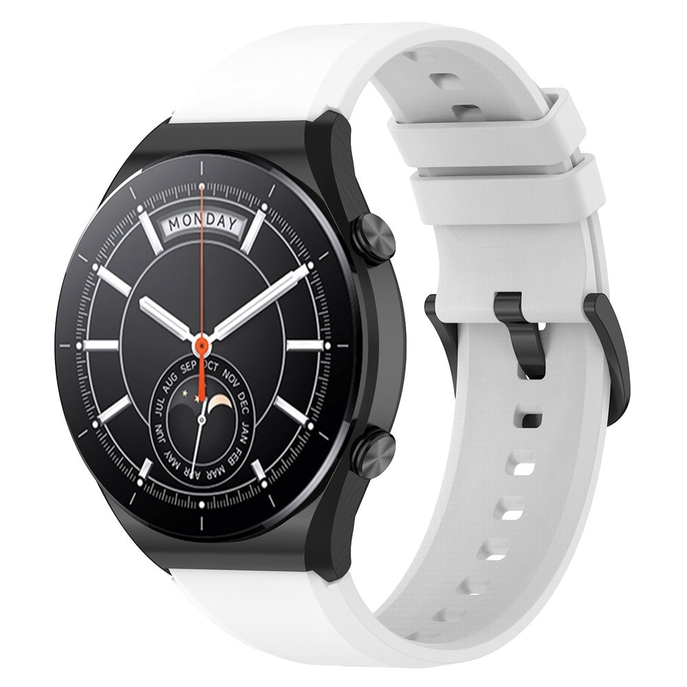 Xiaomi Watch S1 Armband aus Silikon, weiß