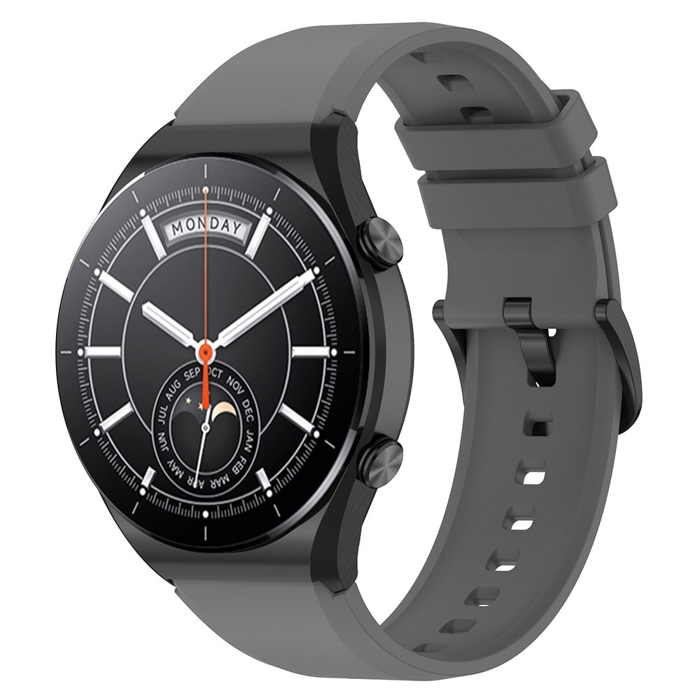 Xiaomi Watch S1 Armband aus Silikon Grau