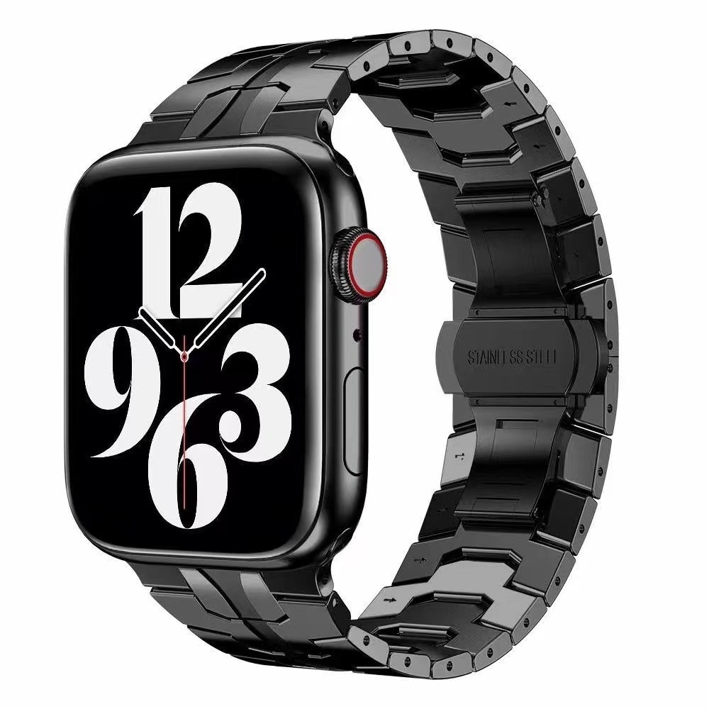 Race Stainless Steel Bracelet Apple Watch 42mm Black