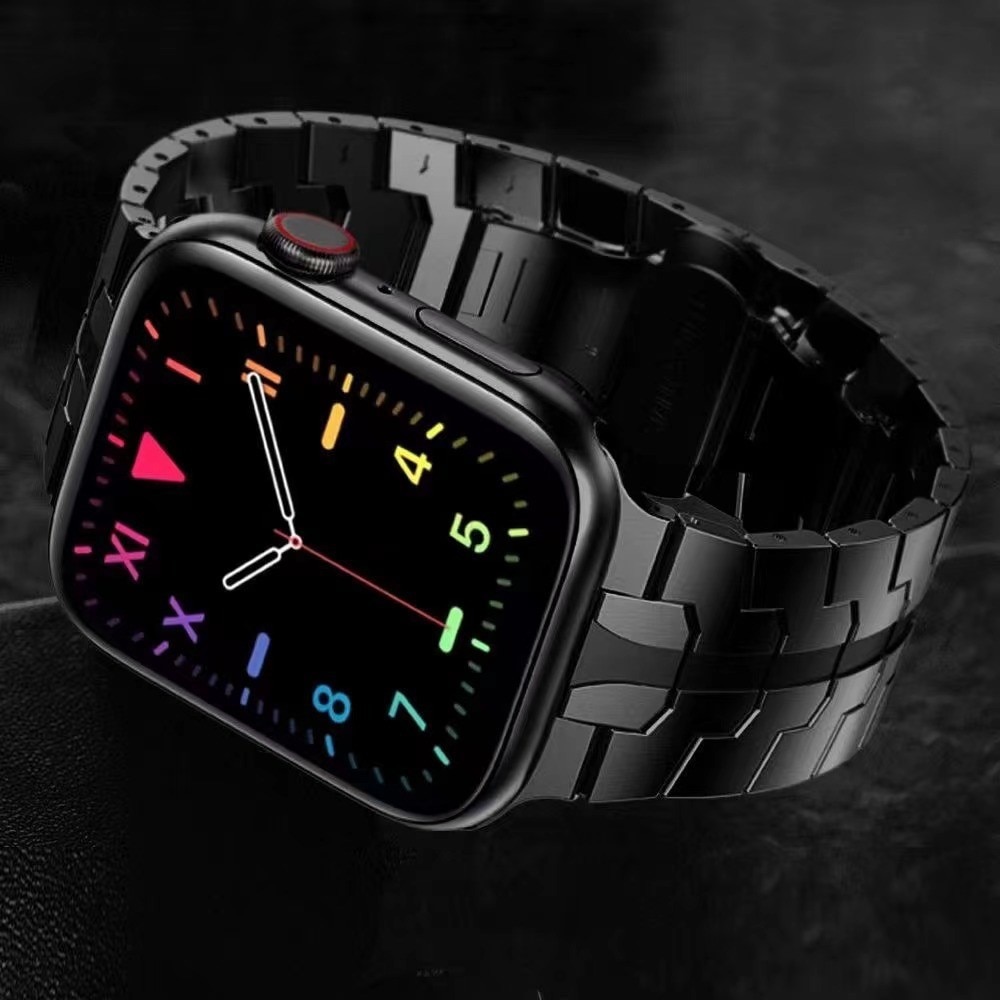 Race Stainless Steel Bracelet Apple Watch 45mm Series 9 Black