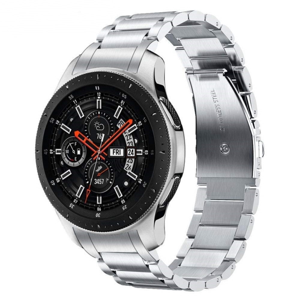 Samsung Galaxy Watch 46mm Full Fit Metallarmband Silber