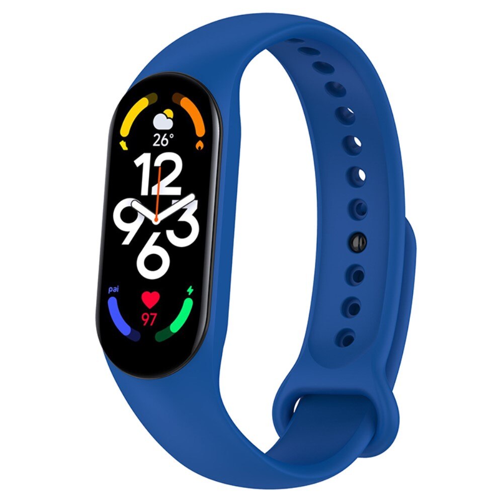   Armband aus Silikon Blau