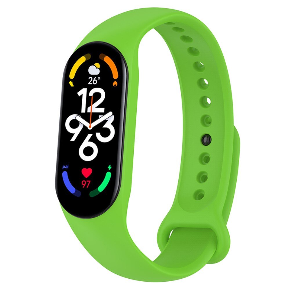 Xiaomi Mi Band 7 Armband aus Silikon, grün