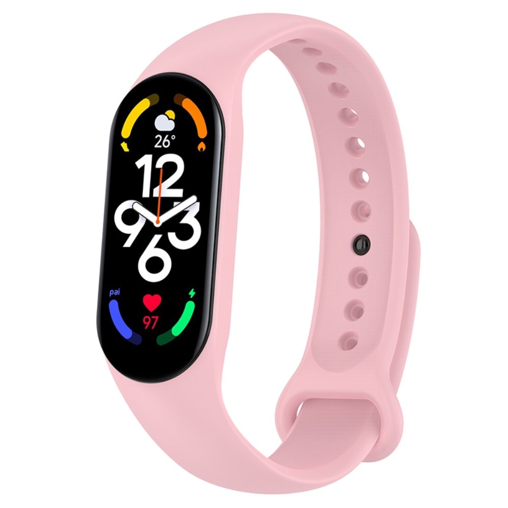   Armband aus Silikon Rosa