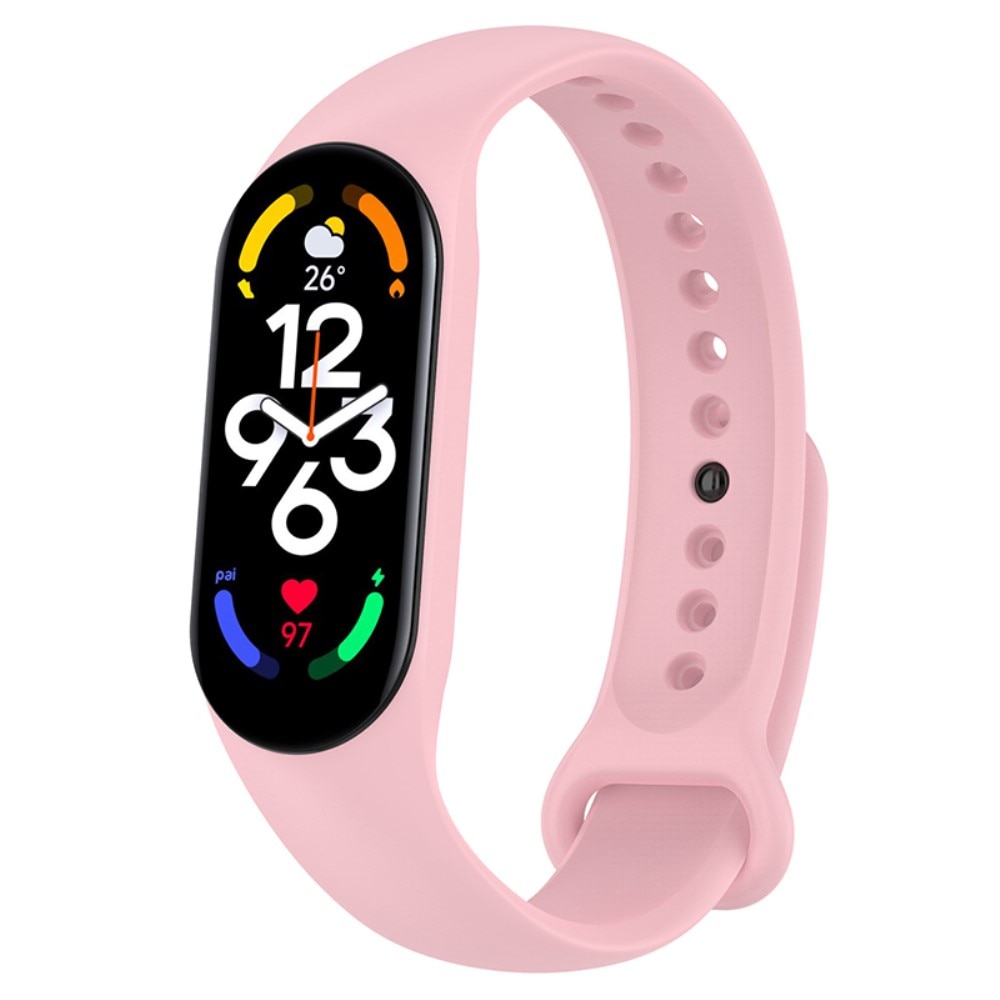 Xiaomi Mi Band 7 Armband aus Silikon, rosa