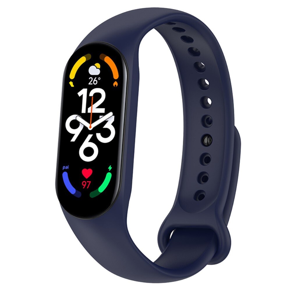   Armband aus Silikon Blau