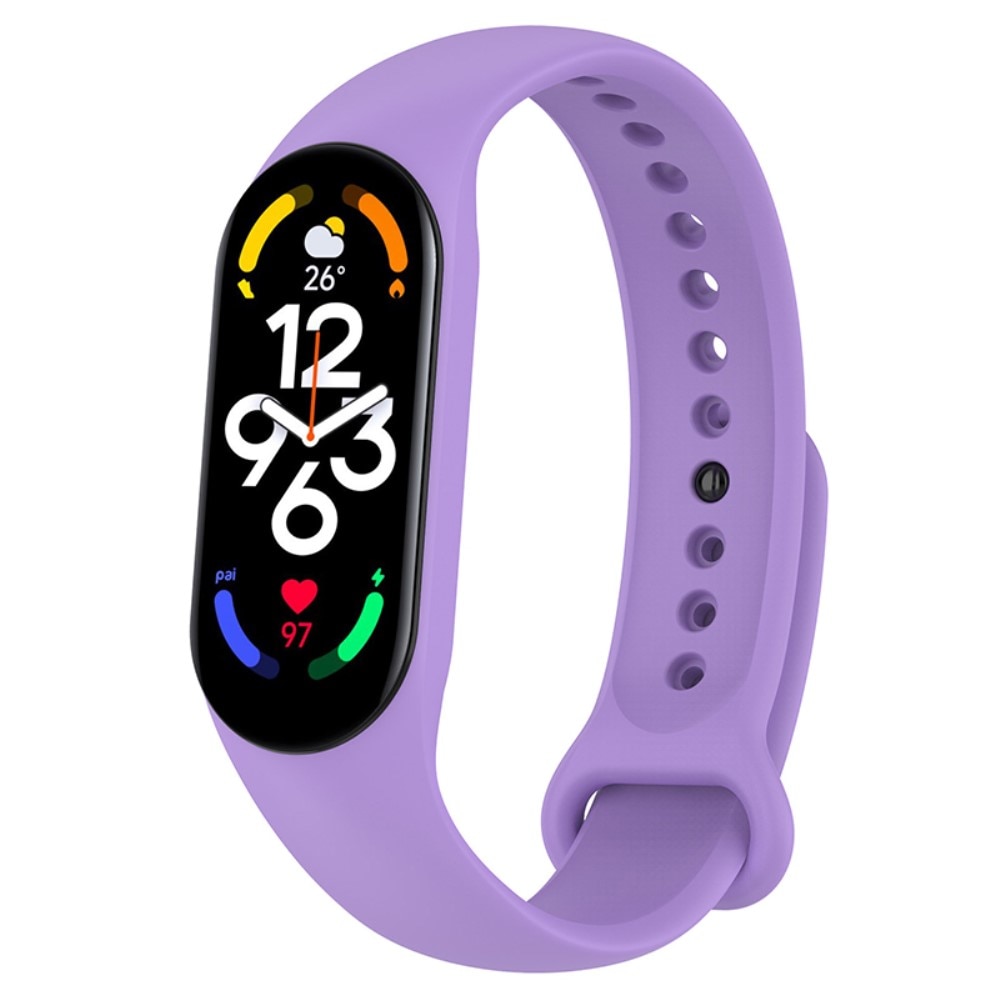 Xiaomi Mi Band 7 Armband aus Silikon, lila