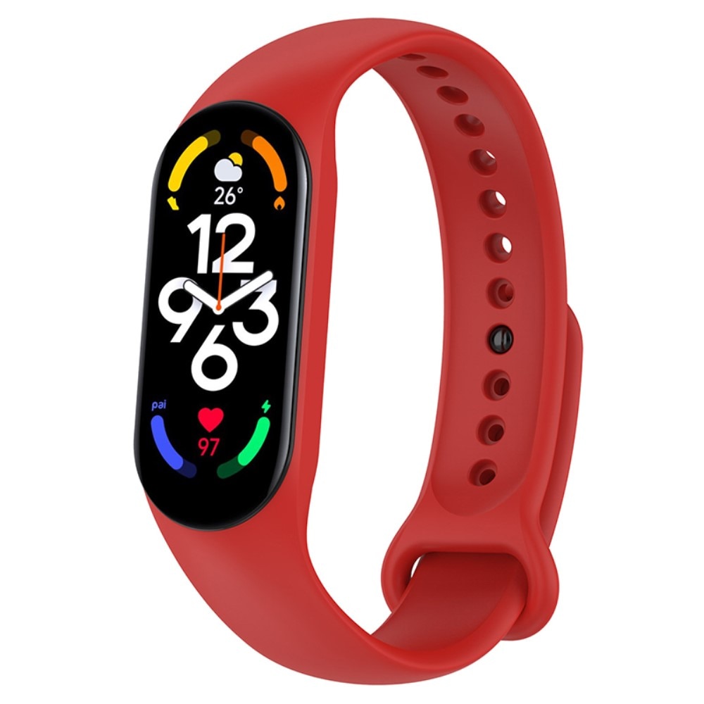 Xiaomi Mi Band 7 Armband aus Silikon, rot