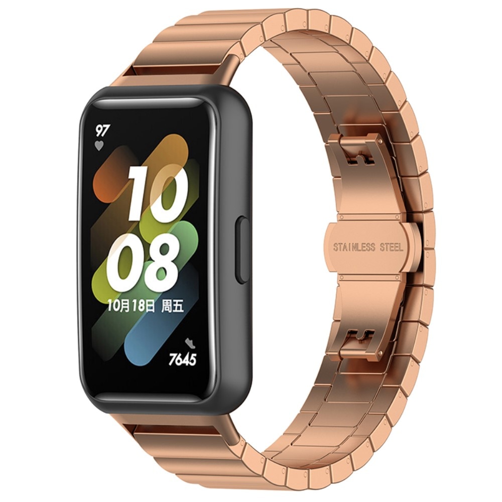 Huawei Band 7 Gliederarmband Roségold