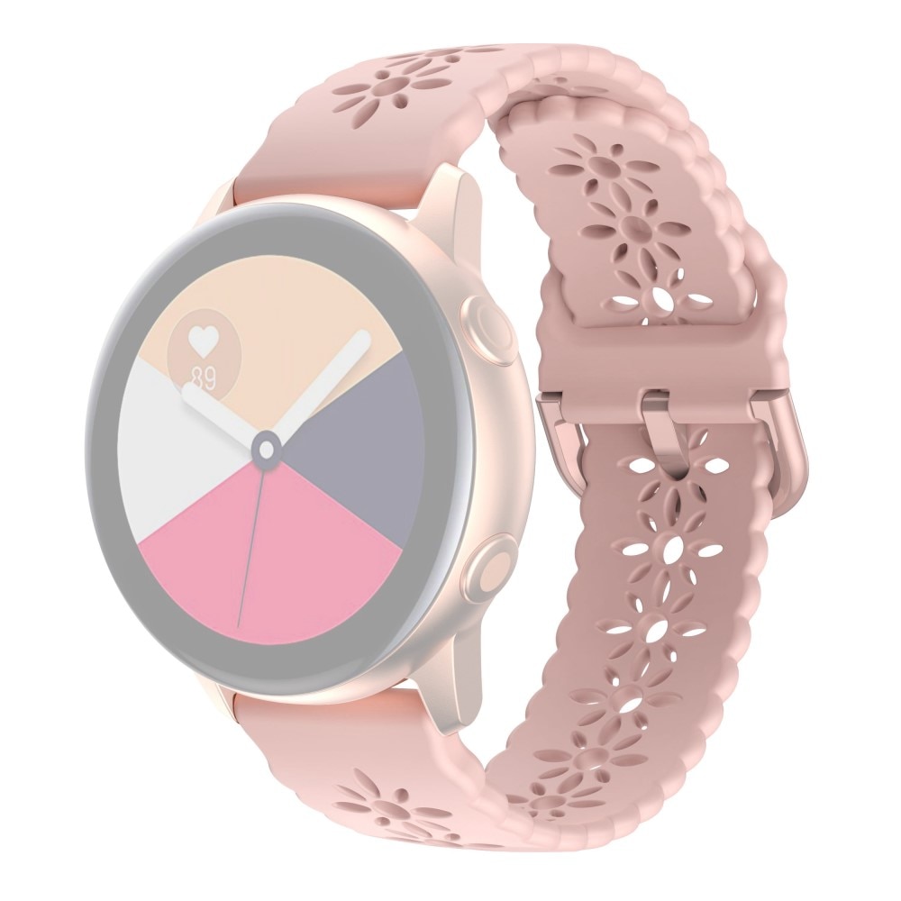 Samsung Galaxy Watch 6 44mm Blossom Armband aus Silikon rosa