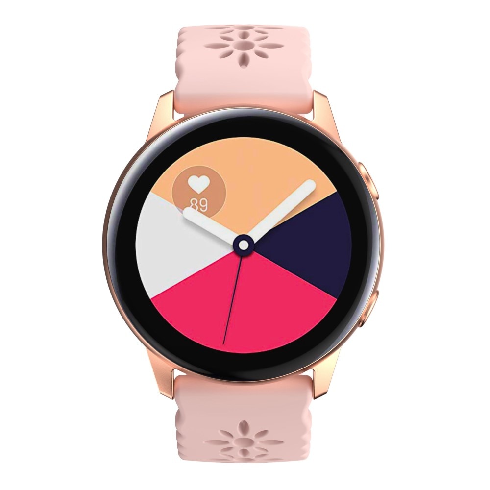 Samsung Galaxy Watch 4 40mm Blossom Armband aus Silikon Rosa