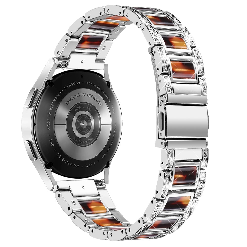 Diamond Bracelet Samsung Galaxy Watch 6 40mm Silver Coffee