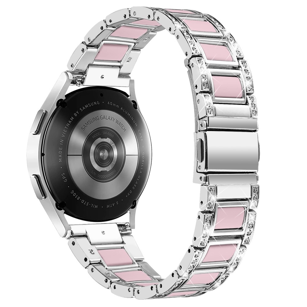 Diamond Bracelet Garmin Vivomove Sport Silver Rose