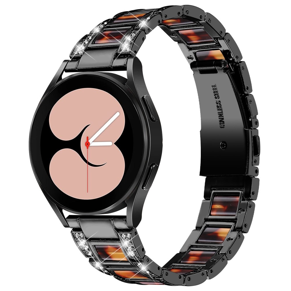 Diamond Bracelet Samsung Galaxy Watch 4 40mm Black Coffee