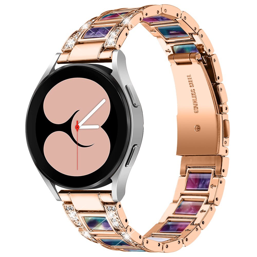 Diamond Bracelet Samsung Galaxy Watch 4 40mm Rosegold Space