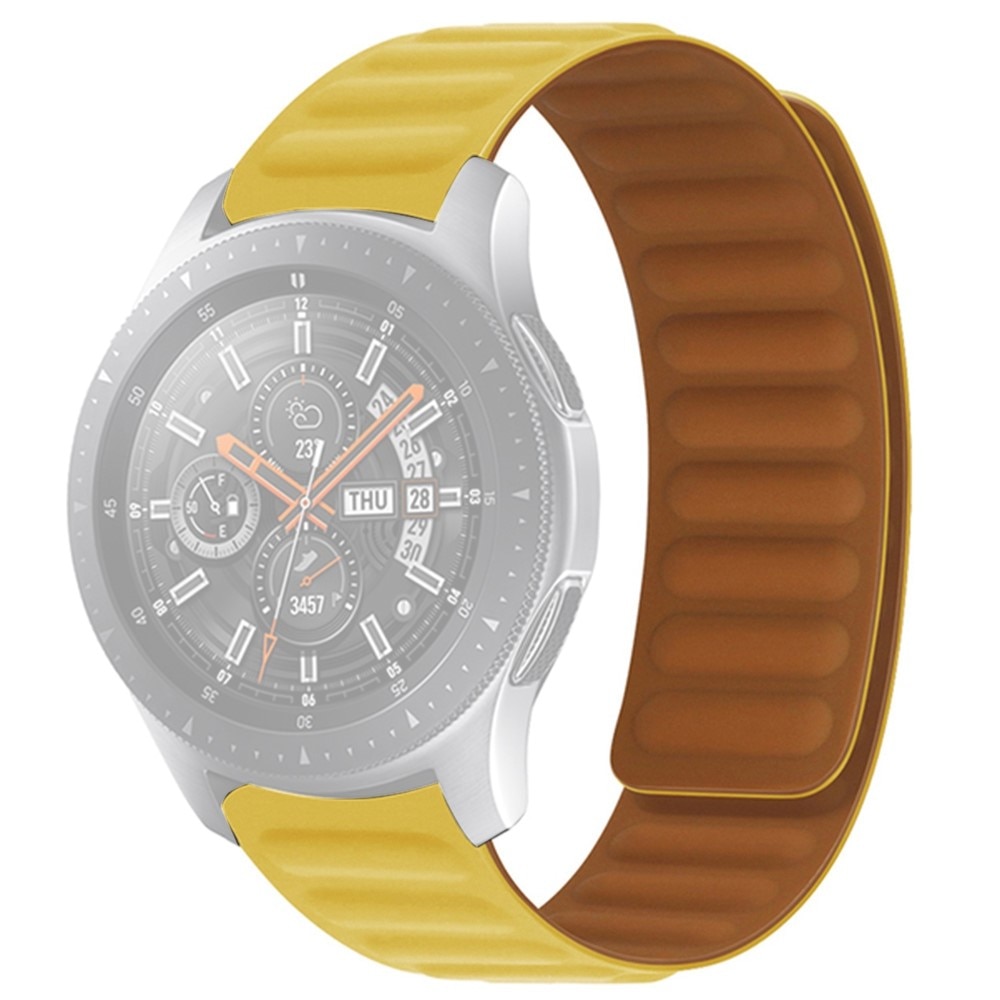 Garmin Vivomove Style Magnetische Armband aus Silikon gelb