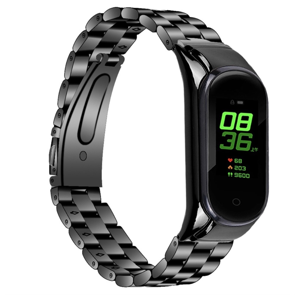 Xiaomi Mi Band 7 Armband aus Stahl Schwarz