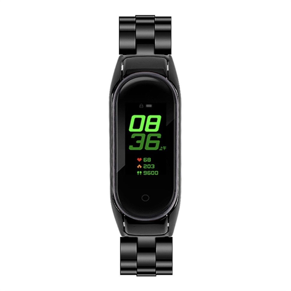 Xiaomi Mi Band 7 Armband aus Stahl Schwarz