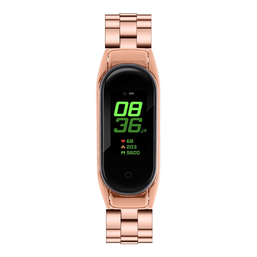 Xiaomi Mi Band 7 Armband aus Stahl Roségold