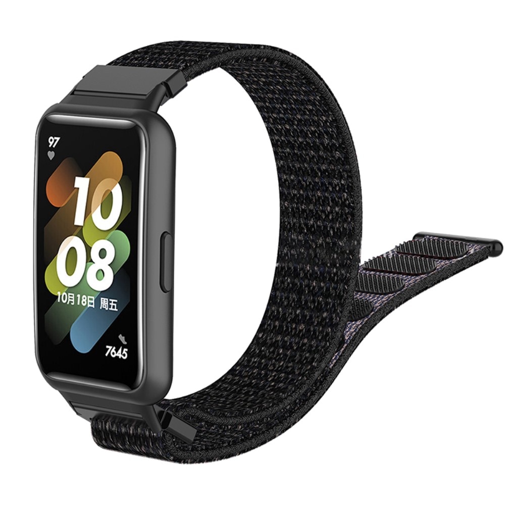 Huawei Band 7 Nylon-Armband Schwarz