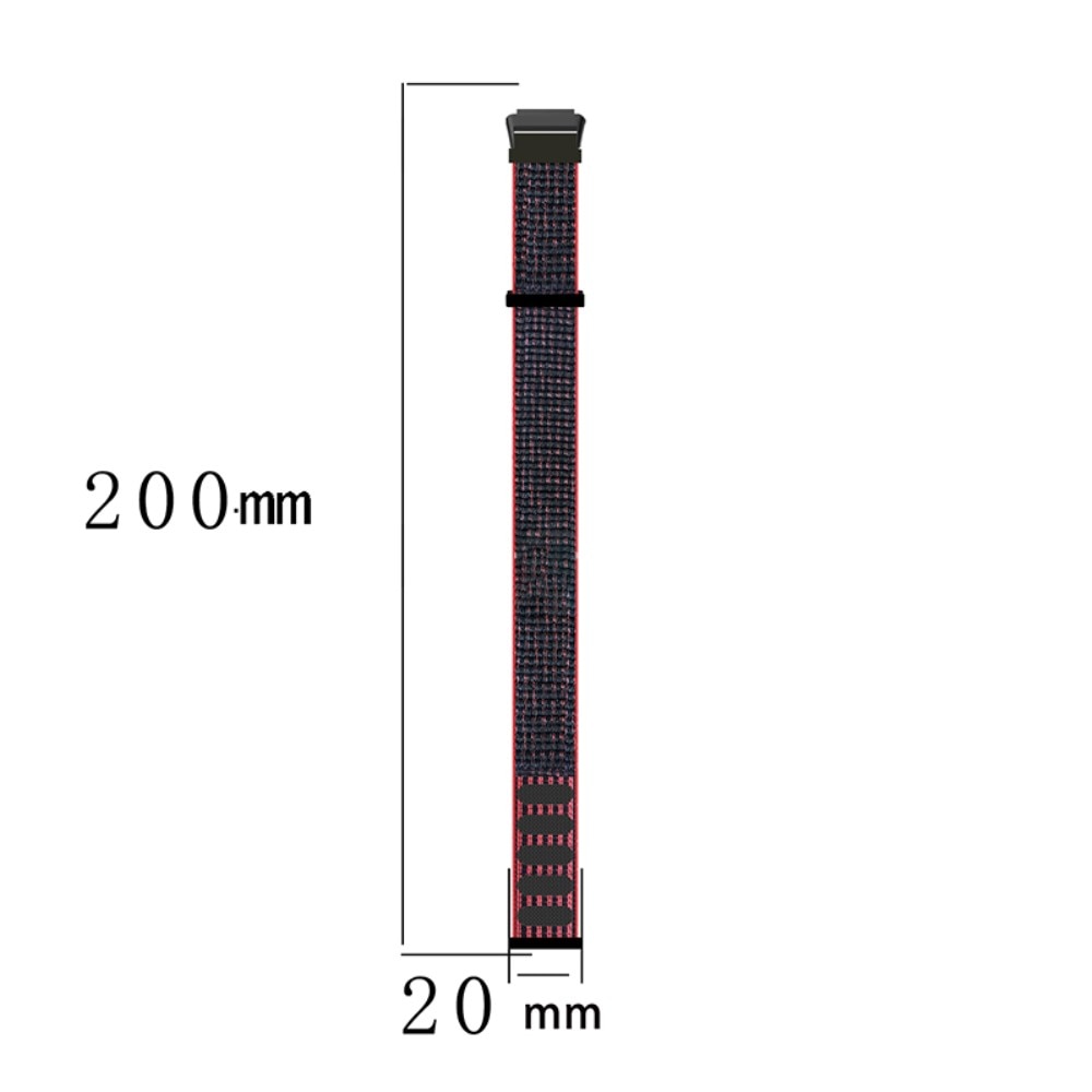  Huawei Band 7 Nylon-Armband Schwarz