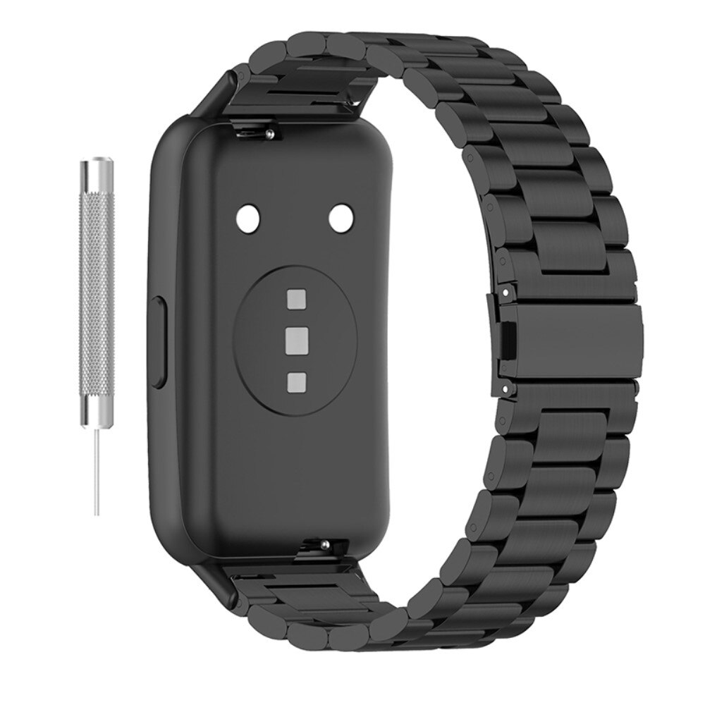   Armband aus Stahl Schwarz