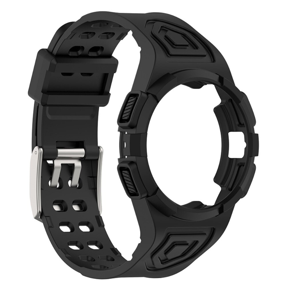 Samsung Galaxy Watch 4 44mm Adventure Hülle+Armband Schwarz