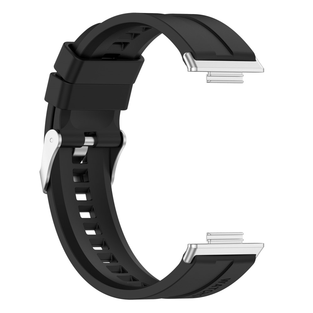 Huawei Watch Fit 2 Armband aus Silikon, schwarz