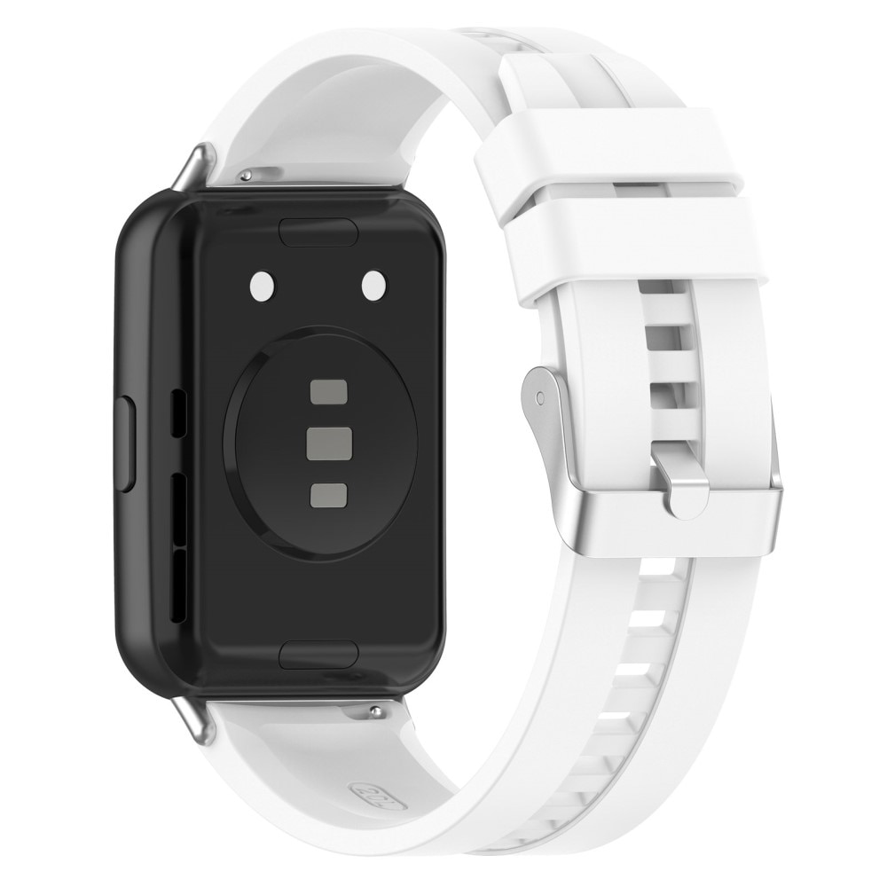 Huawei Watch Fit 2 Armband aus Silikon, weiß