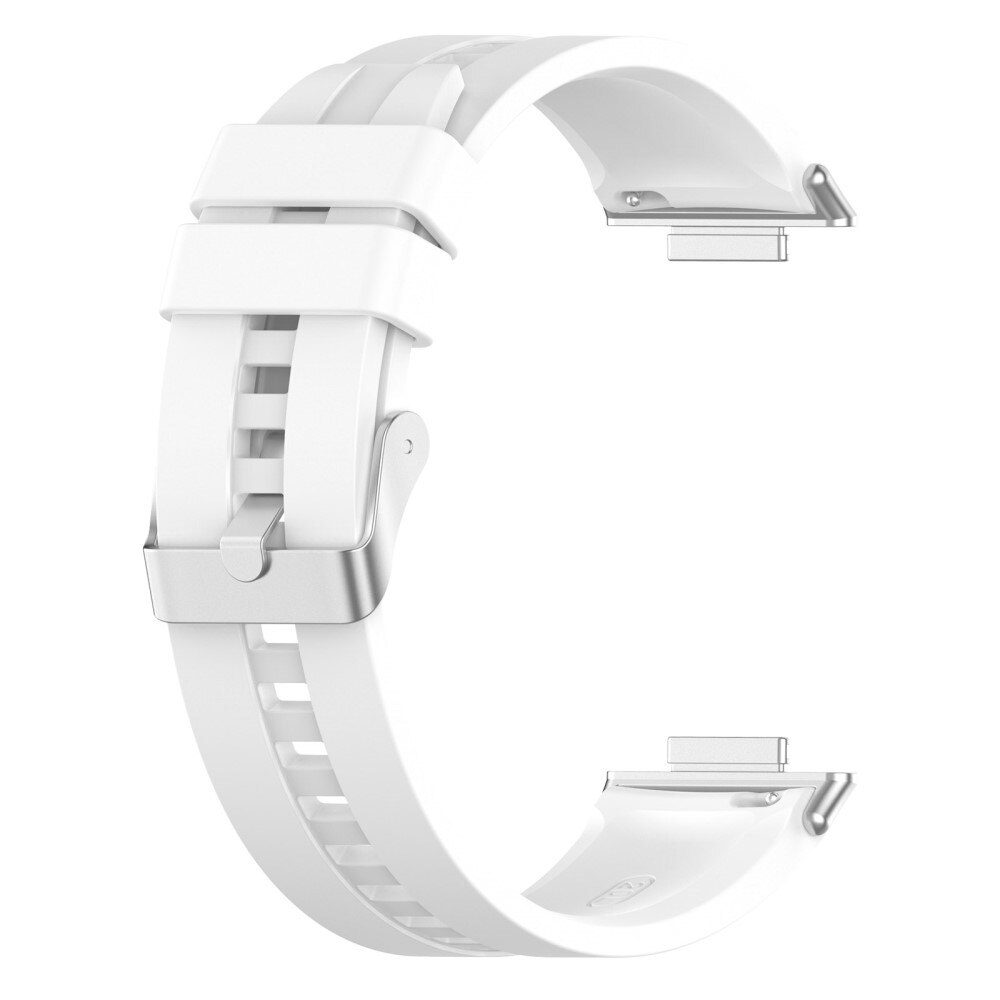   Armband aus Silikon Weiß