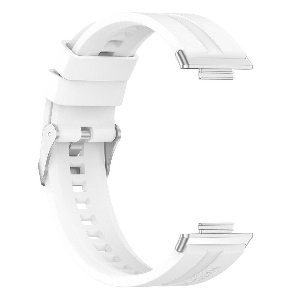   Armband aus Silikon Weiß