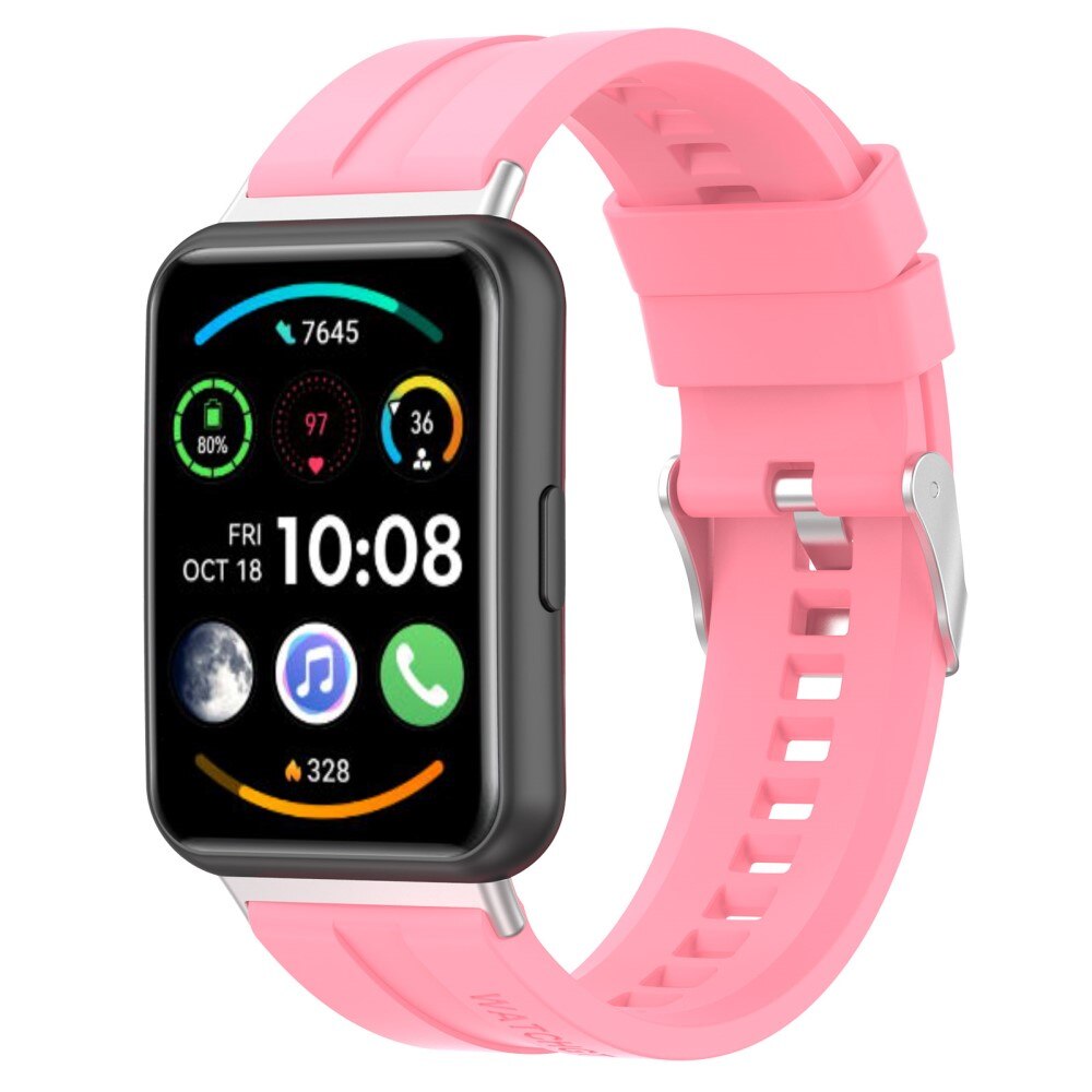  Armband aus Silikon Rosa