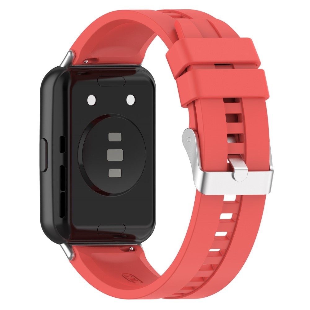 Huawei Watch Fit 2 Armband aus Silikon, rot