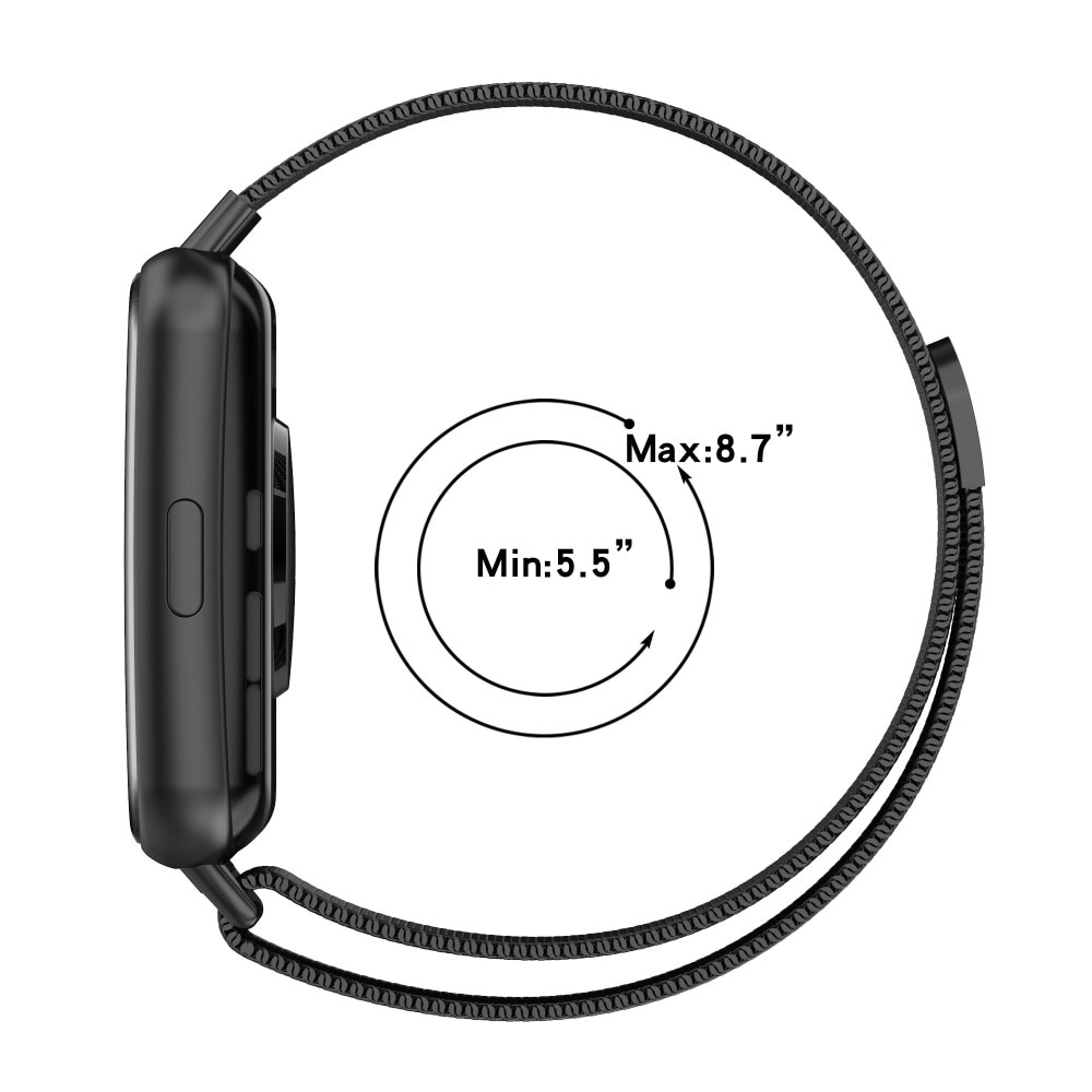 Huawei Watch Fit 2 Milanaise-Armband Roségold