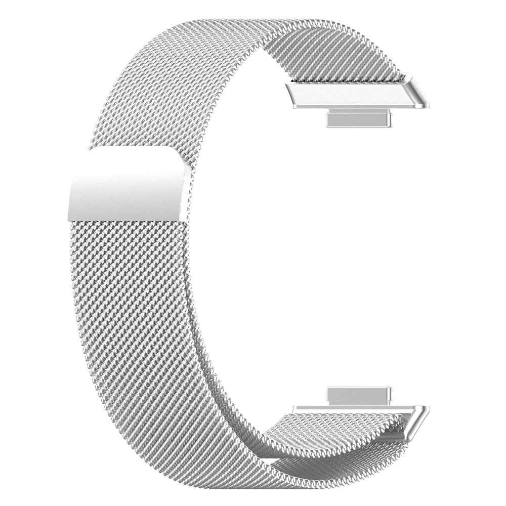 Huawei Watch Fit 2 Milanaise-Armband Silber