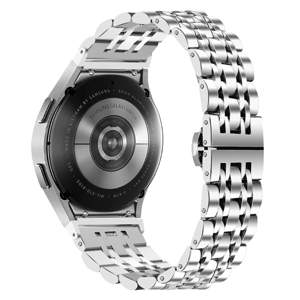 Samsung Galaxy Watch 5 Pro Business Armband aus Stahl silber