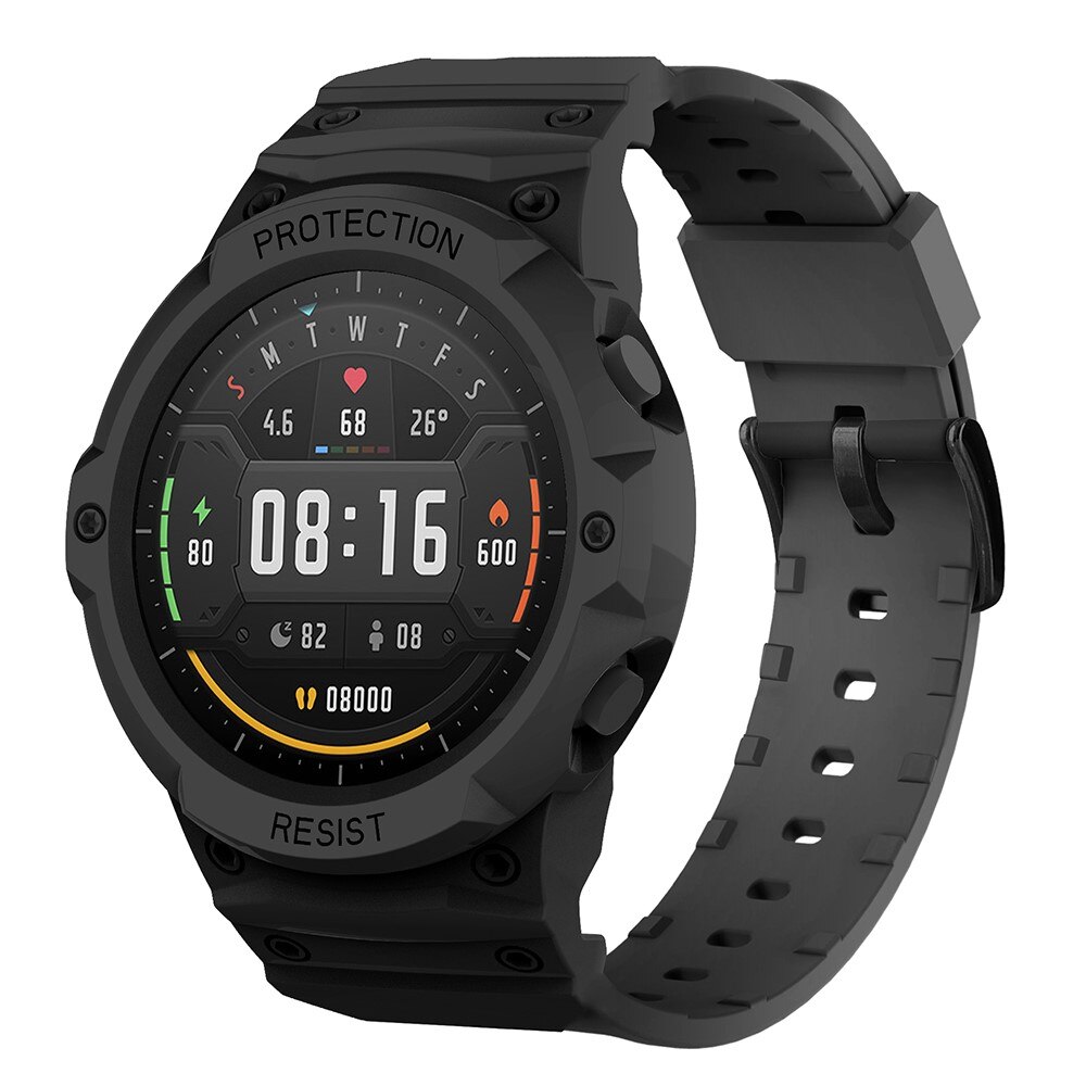 Xiaomi Mi Watch Adventure Hülle+Armband Schwarz