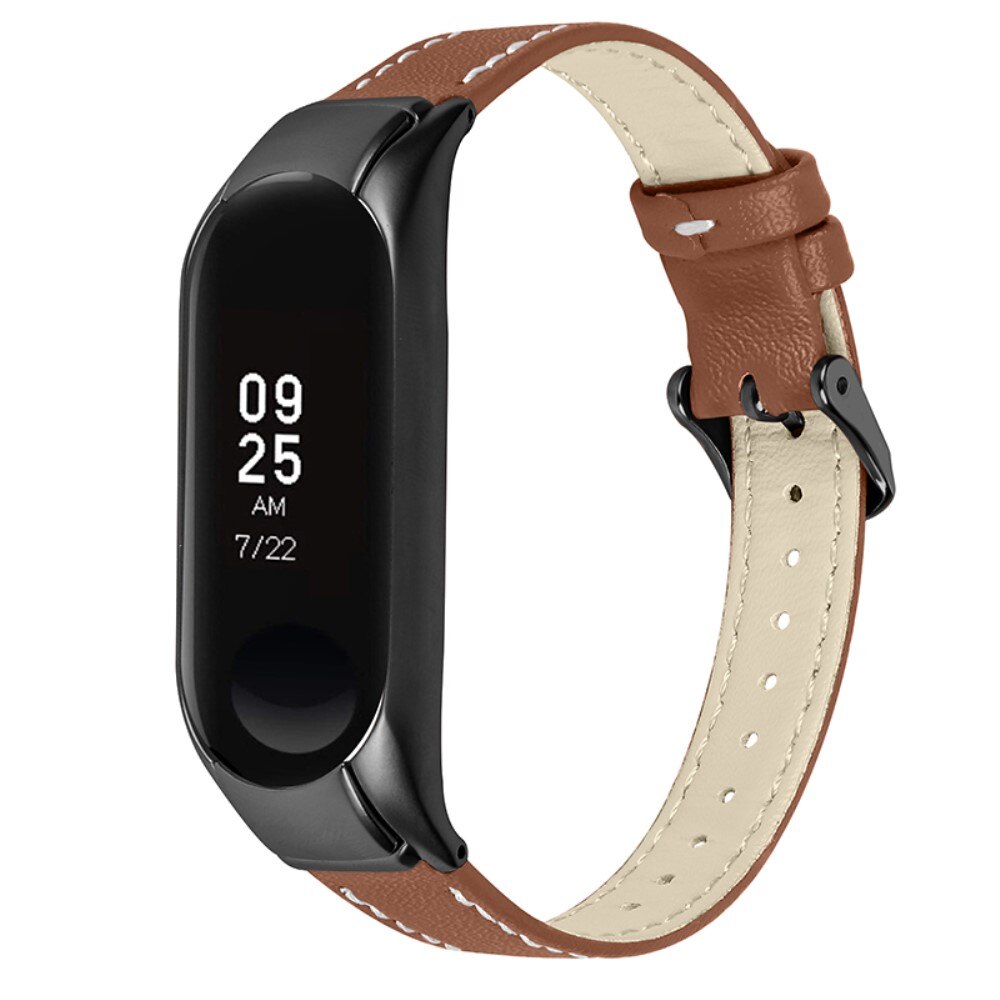 Xiaomi Mi Band 7 Lederarmband Braun