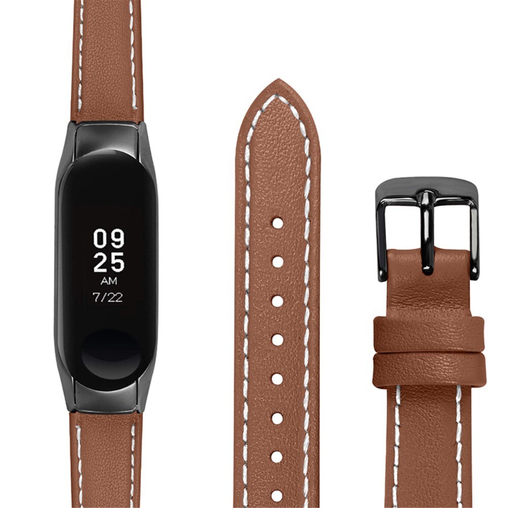 Xiaomi Mi Band 7 Lederarmband Braun