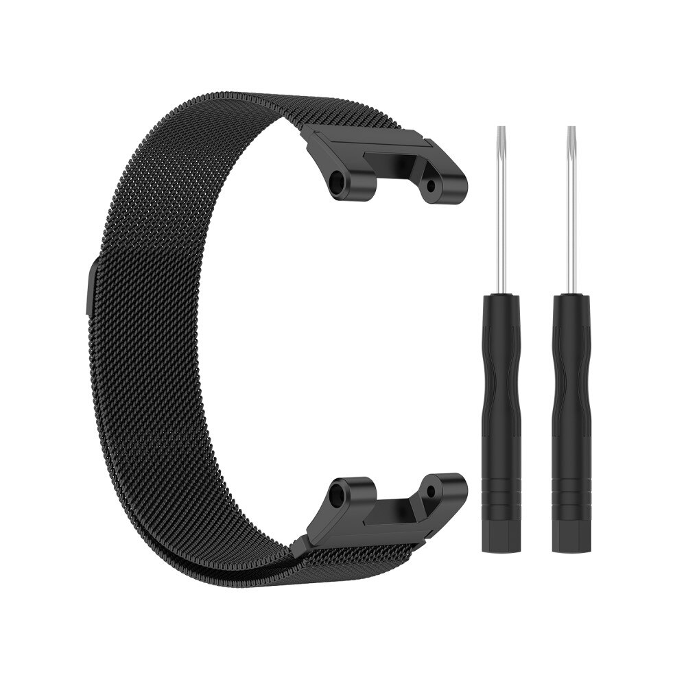   Milanaise-Armband Schwarz