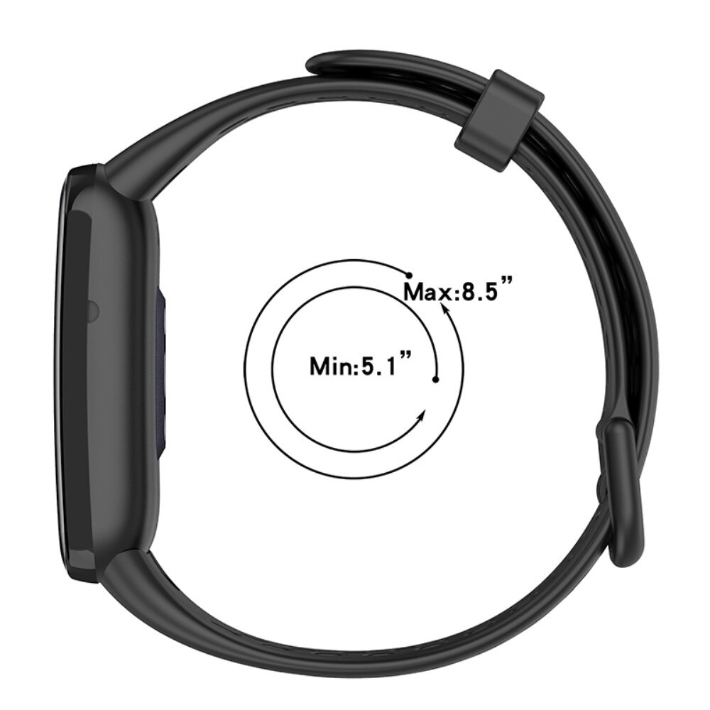 Xiaomi Mi Band 7 Pro Sport Armband aus Silikon Schwarz