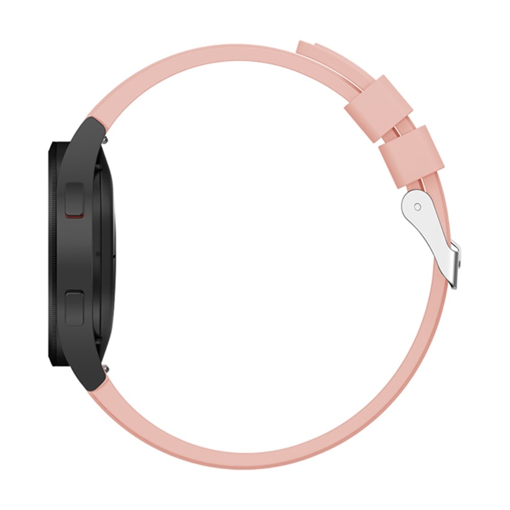 Full Fit Samsung Galaxy Watch 4 40mm Armband aus Silikon, rosa